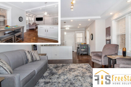 Furnished rental home at Chicago.