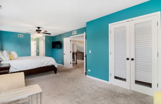bedroom interior of a home rental